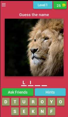 Emulate Android APK Guess The Animals - Animal Quiz for learning  Fun