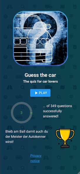Run android online APK Guess the car, the car quiz from MyAndroid or emulate Guess the car, the car quiz using MyAndroid