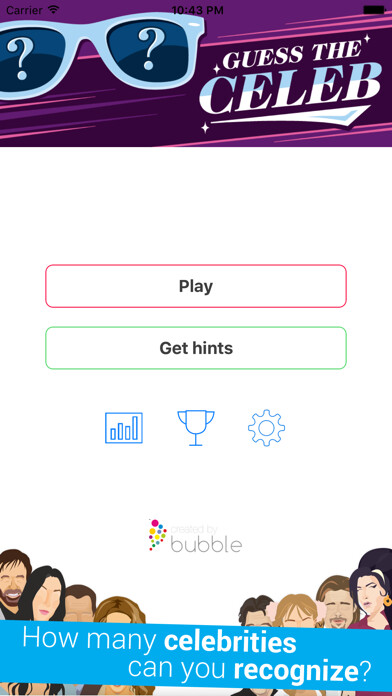 Emulate iPhone app Guess The Celeb Quiz using MyAndroid Emulate iPhone app Guess The Celeb Quiz using MyAndroid