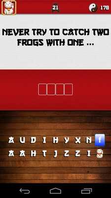Emulate Android APK Guess the Chinese Quotes Emulate Android APK Guess the Chinese Quotes