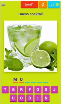 Emulate Android APK Guess the cocktail Emulate Android APK Guess the cocktail