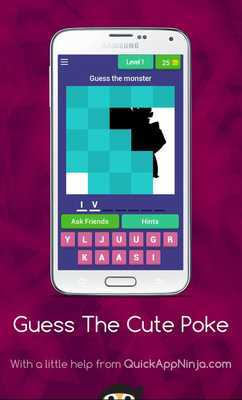 Emulate Android APK Guess The Cute Poke