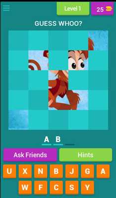 Emulate Android APK GUESS THE DISNEY HEROES?