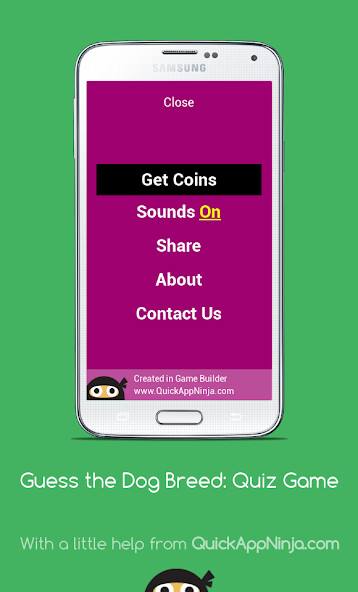 Run android online APK Guess the Dog Breed: Quiz from MyAndroid or emulate Guess the Dog Breed: Quiz using MyAndroid