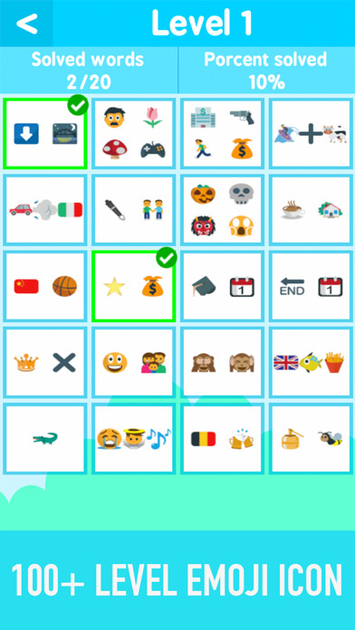 Emulate iPhone app Guess the Emoji : Emoticon 100 Pics Quiz Games using MyAndroid Emulate iPhone app Guess the Emoji : Emoticon 100 Pics Quiz Games using MyAndroid