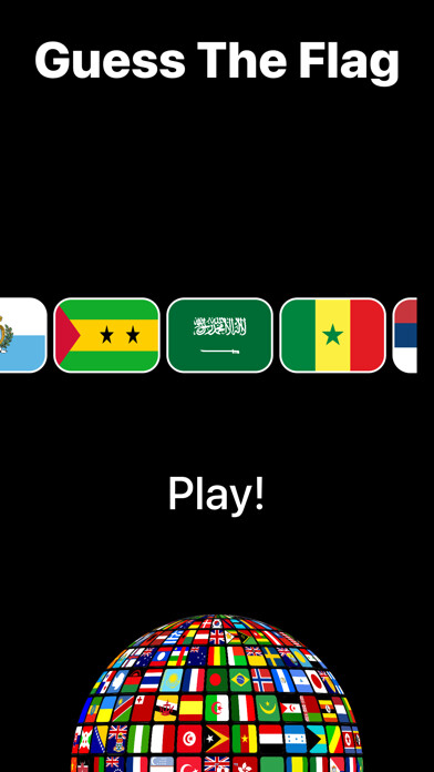 Emulate iPhone app Guess The Flag - Flag Quiz using MyAndroid