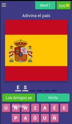 Emulate Android APK Guess the flag spanish