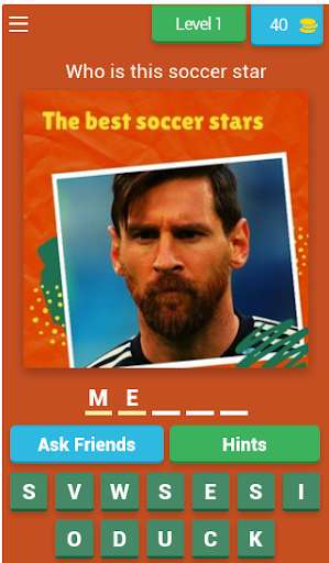 Run android online APK Guess the Footballer-Players Quiz from MyAndroid or emulate Guess the Footballer-Players Quiz using MyAndroid