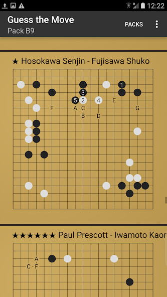 Run android online APK Guess the Move (Go Problems) from MyAndroid or emulate Guess the Move (Go Problems) using MyAndroid