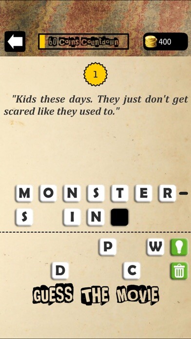 Emulate iPhone app Guess the Movie - Quiz Game using MyAndroid Emulate iPhone app Guess the Movie - Quiz Game using MyAndroid