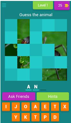 Run android online APK Guess The Pic - Animals from MyAndroid or emulate Guess The Pic - Animals using MyAndroid