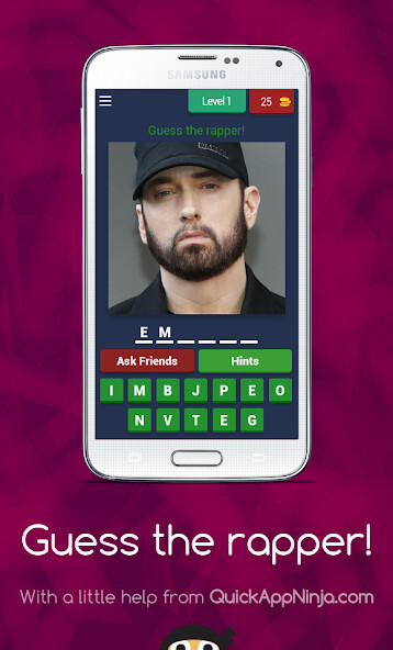 Run android online APK Guess The Rapper from MyAndroid or emulate Guess The Rapper using MyAndroid Run android online APK Guess The Rapper from MyAndroid or emulate Guess The Rapper using MyAndroid