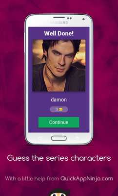 Emulate Android APK Guess the series characters Emulate Android APK Guess the series characters