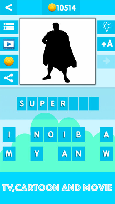 Emulate iPhone app Guess the Shadow Quiz Tv Movie Cartoon Character using MyAndroid Emulate iPhone app Guess the Shadow Quiz Tv Movie Cartoon Character using MyAndroid