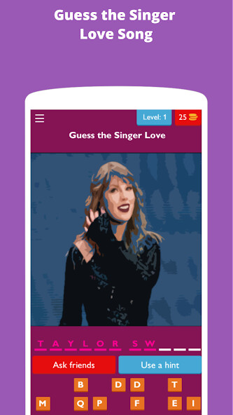 Run android online APK Guess the Singer Love Song from MyAndroid or emulate Guess the Singer Love Song using MyAndroid