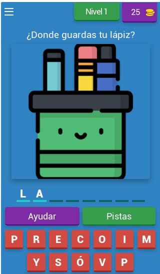 Run android online APK Guess the word quiz in Spanish from MyAndroid or emulate Guess the word quiz in Spanish using MyAndroid Run android online APK Guess the word quiz in Spanish from MyAndroid or emulate Guess the word quiz in Spanish using MyAndroid
