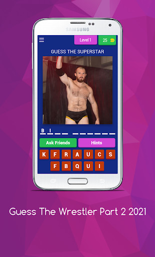 Run android online APK Guess The Wrestler: Part 2 from MyAndroid or emulate Guess The Wrestler: Part 2 using MyAndroid