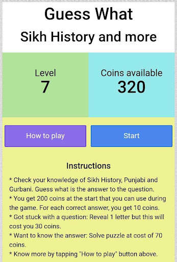 Run android online APK Guess What - Sikhism from MyAndroid or emulate Guess What - Sikhism using MyAndroid Run android online APK Guess What - Sikhism from MyAndroid or emulate Guess What - Sikhism using MyAndroid