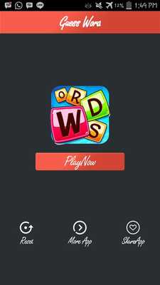 Emulate Android APK Guess Word - 5 Clues