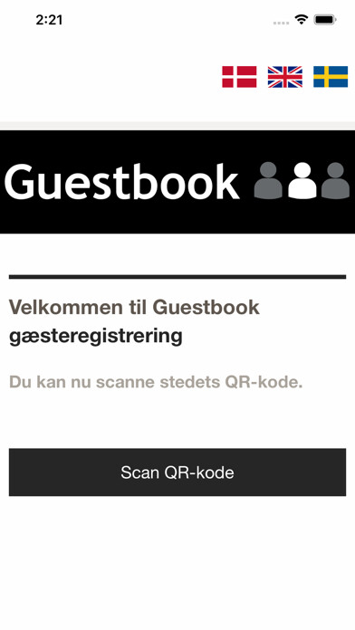 Emulate iPhone app Guestbook SmartApp using MyAndroid
