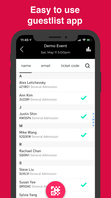 Emulate iPhone app Guestlist Check-in by Sparxo using MyAndroid Emulate iPhone app Guestlist Check-in by Sparxo using MyAndroid