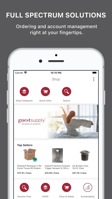 Emulate iPhone app Guest Supply, a Sysco Company using MyAndroid Emulate iPhone app Guest Supply, a Sysco Company using MyAndroid