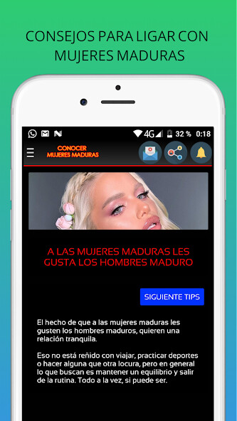 Run android online APK Guia: Conocer mujeres maduras solteras from MyAndroid or emulate Guia: Conocer mujeres maduras solteras using MyAndroid