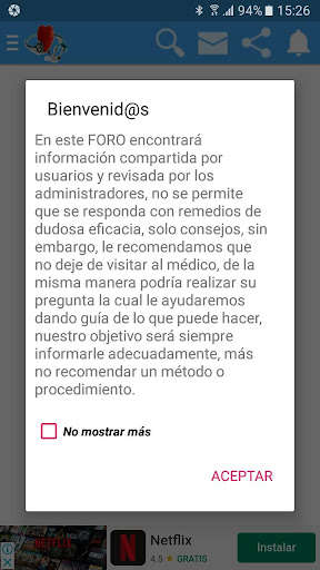 Emulate Android APK Guia Medica