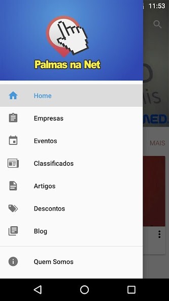 Run android online APK Guia Palmas na Net from MyAndroid or emulate Guia Palmas na Net using MyAndroid
