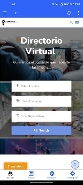 Run android online APK Guiaremos.com from MyAndroid or emulate Guiaremos.com using MyAndroid
