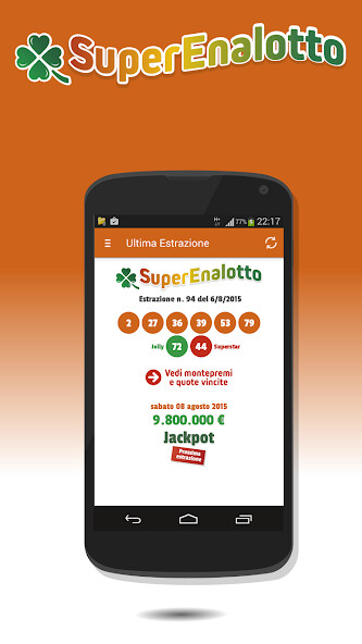 Run android online APK Guida Estrazioni Superenalotto from MyAndroid or emulate Guida Estrazioni Superenalotto using MyAndroid