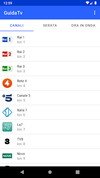 Run android online APK GuidaTv from MyAndroid or emulate GuidaTv using MyAndroid