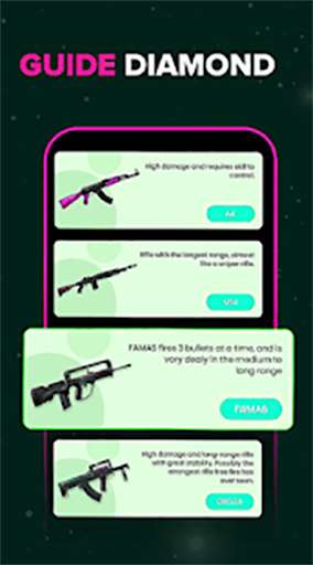 Run android online APK Guide and Free-Free Diamonds 2021 New from MyAndroid or emulate Guide and Free-Free Diamonds 2021 New using MyAndroid