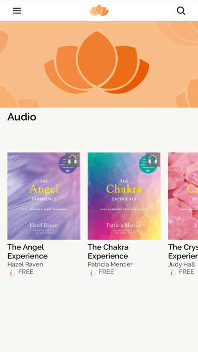 Emulate iPhone app Guided Wellbeing Library using MyAndroid