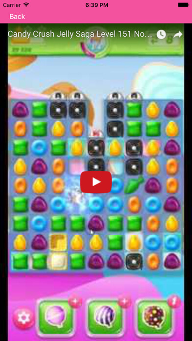 Emulate iPhone app Guide For Candy Crush Jelly using MyAndroid