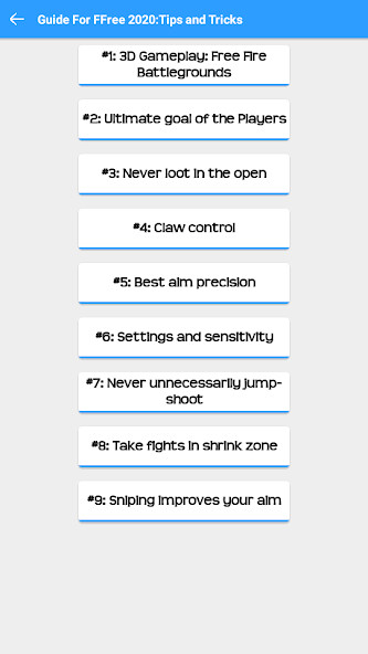 Run android online APK Guide For FFree 2020:Tips and Tricks from MyAndroid or emulate Guide For FFree 2020:Tips and Tricks using MyAndroid
