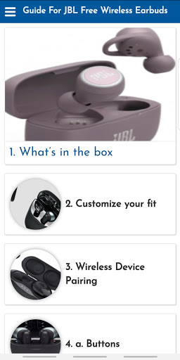 Run android online APK Guide For JBL Free Wireless Earbuds from MyAndroid or emulate Guide For JBL Free Wireless Earbuds using MyAndroid Run android online APK Guide For JBL Free Wireless Earbuds from MyAndroid or emulate Guide For JBL Free Wireless Earbuds using MyAndroid