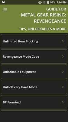 Emulate Android APK Guide for Metal Gear Rising: Revengeance Emulate Android APK Guide for Metal Gear Rising: Revengeance