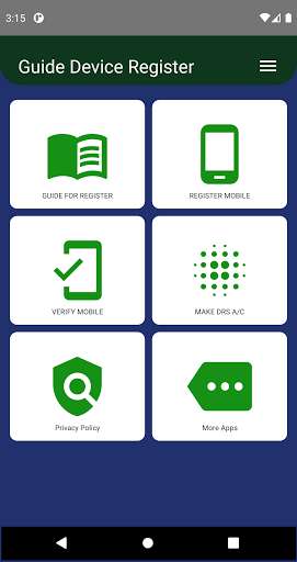Run android online APK Guide for PTA Device Registration & Verification from MyAndroid or emulate Guide for PTA Device Registration & Verification using MyAndroid