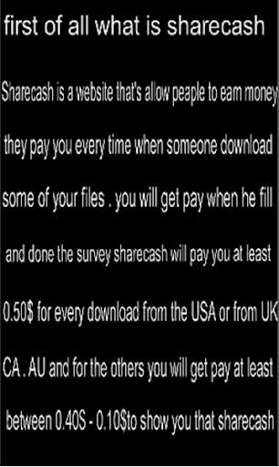 Run android online APK Guide For ShareCash from MyAndroid or emulate Guide For ShareCash using MyAndroid