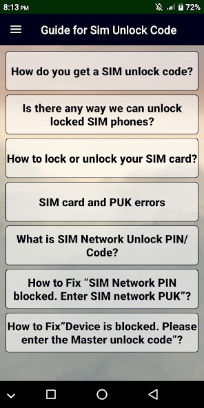 Run android online APK Guide for Sim Unlock Code from MyAndroid or emulate Guide for Sim Unlock Code using MyAndroid Run android online APK Guide for Sim Unlock Code from MyAndroid or emulate Guide for Sim Unlock Code using MyAndroid