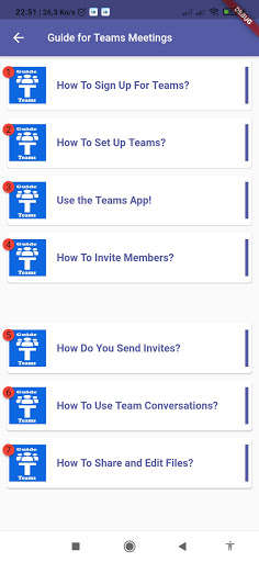 Run android online APK Guide for Teams Meetings Zoom from MyAndroid or emulate Guide for Teams Meetings Zoom using MyAndroid