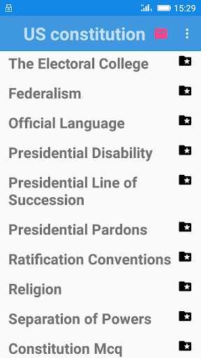 Run android online APK Guide for US constitution from MyAndroid or emulate Guide for US constitution using MyAndroid