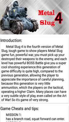 Emulate Android APK Guide Metal Slug 4