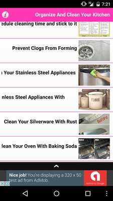 Emulate Android APK Guide Organize  Clean Kitchen