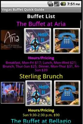 Emulate Android APK Guide to Las Vegas Buffets