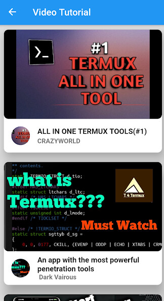 Emulate Guide To Termux tools from MyAndroid or run Guide To Termux tools using MyAndroid