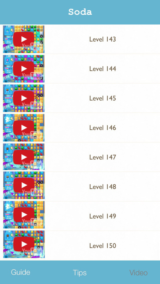 Emulate iPhone app Guide & Video Tips for Candy Crush Soda Saga - Full strategy walkthrough. using MyAndroid Emulate iPhone app Guide & Video Tips for Candy Crush Soda Saga - Full strategy walkthrough. using MyAndroid