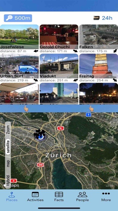 Emulate iPhone app Guide Zurich using MyAndroid Emulate iPhone app Guide Zurich using MyAndroid