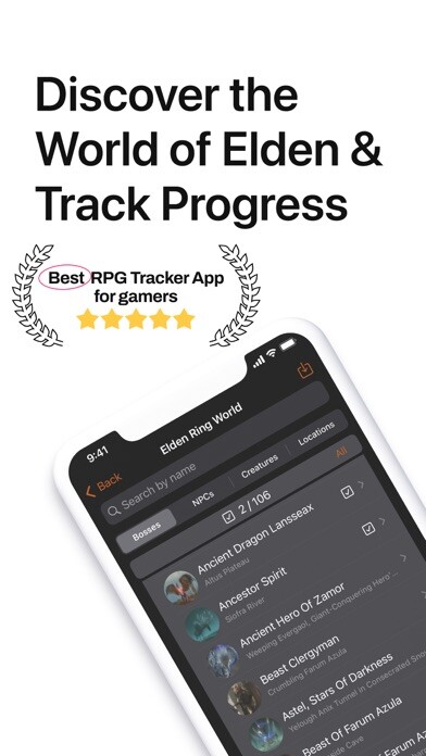 Emulate iPhone app Guiding Ring: Elden Companion using MyAndroid